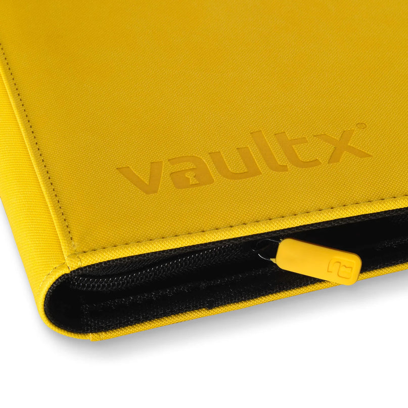 Vault X  - Exo-Tech Zip Binder 9 Pocket - YELLOW