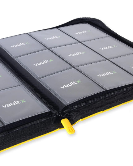 Vault X  - Exo-Tech Zip Binder 9 Pocket - YELLOW