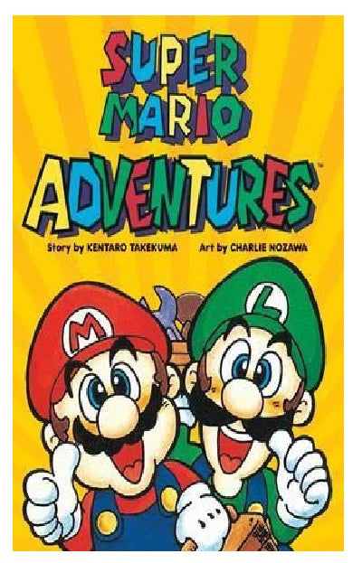 Super Mario Adventures Manga Books