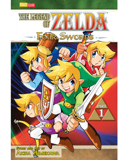 The Legend Of Zelda : Four Swords - Manga Book
