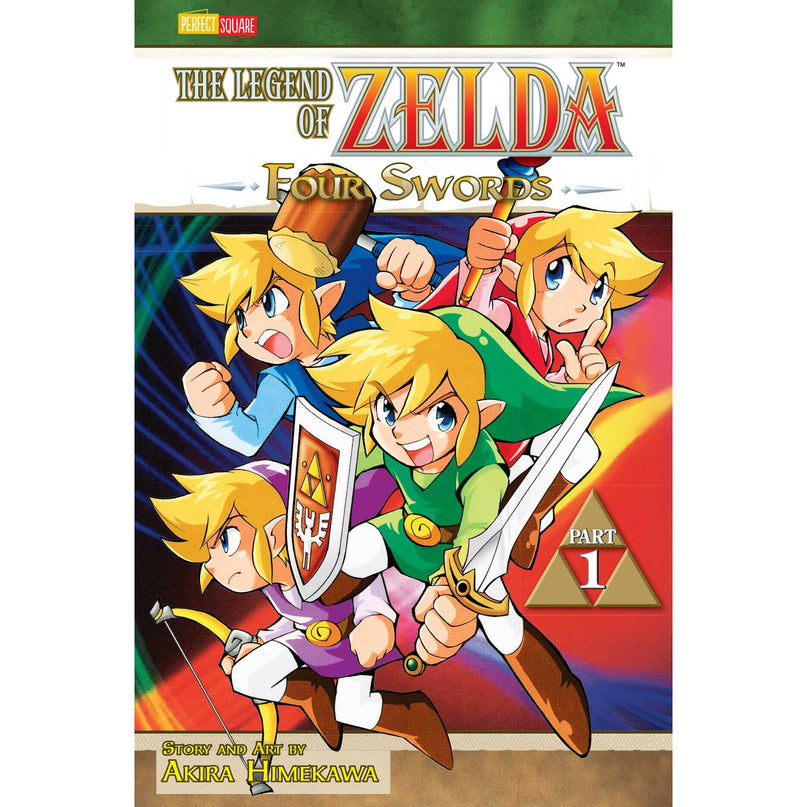 The Legend Of Zelda : Four Swords - Manga Book