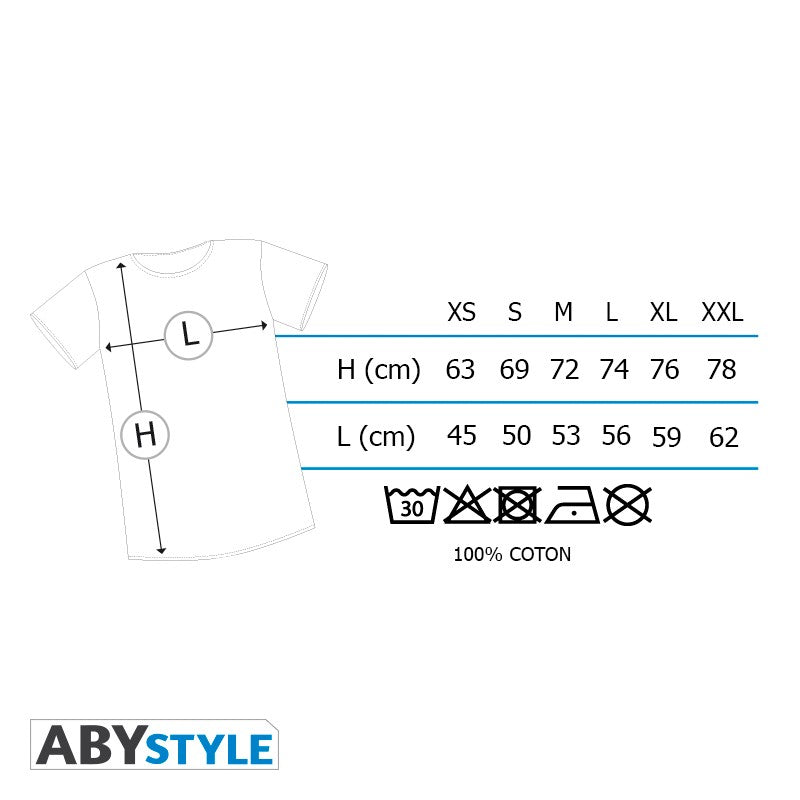 The Seven Deadly Sins - T-shirt "Groupe" Man SS Black (ABYSTYLE ABYTEX450)