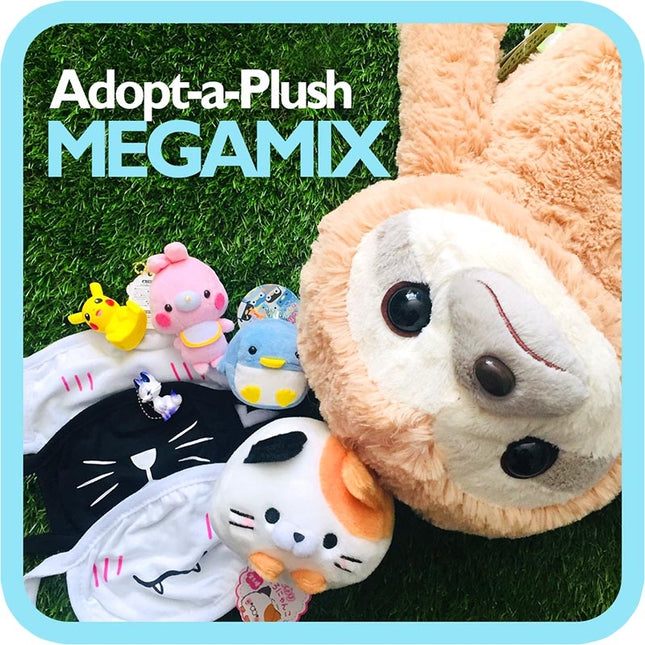 TokyoToys "Adopt-a-Plush" MEGAMIX! (x3 Plushies + x2 Gasha & x3 Mask Saver Bundle)