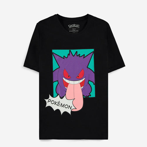 Pokémon - Gengar Lick - Unisex Sleeved T-shirt (DIFUZED)