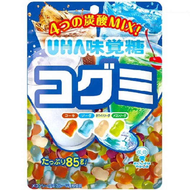 UHA Kogumi Gummy Drink Assorted Soda Flavor