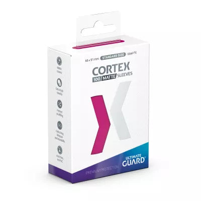 Ultimate Guard Cortex Sleeves Standard Size Pink (100)