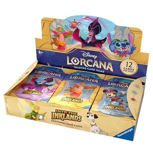 Disney Lorcana Trading Card Game Series 3: Into the Inklands - Booster Box - PREORDER 8th MARCH