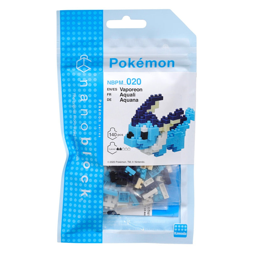 Pokemon x Nanoblock  -  Vaporeon (KAWADA NBPM020)