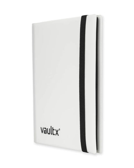 Vault X - Standard Strap 4 Pocket Binder - WHITE