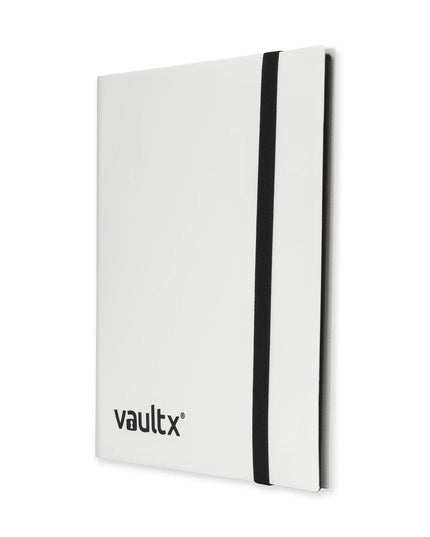 Vault X - Standard Strap 9 Pocket Binder - WHITE