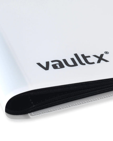 Vault X - Standard Strap 4 Pocket Binder - WHITE