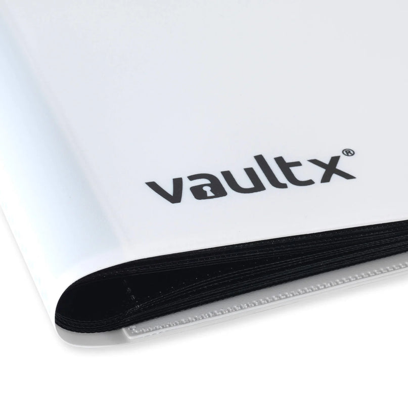 Vault X - Standard Strap 4 Pocket Binder - WHITE