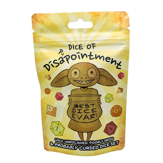 Mystery Dice Goblin - Dice of Disappointment - Funny Dice Mystery Bags