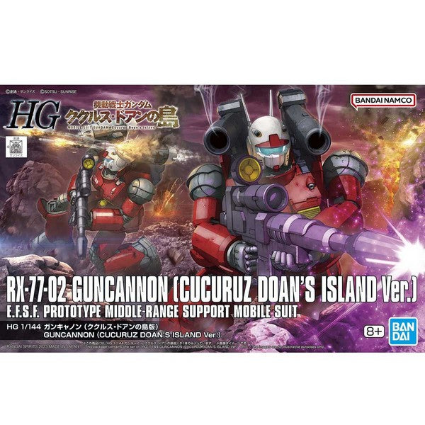 1/144 HG Guncannon (Cucuruz Doan's Island Ver) Gundam Model Kit