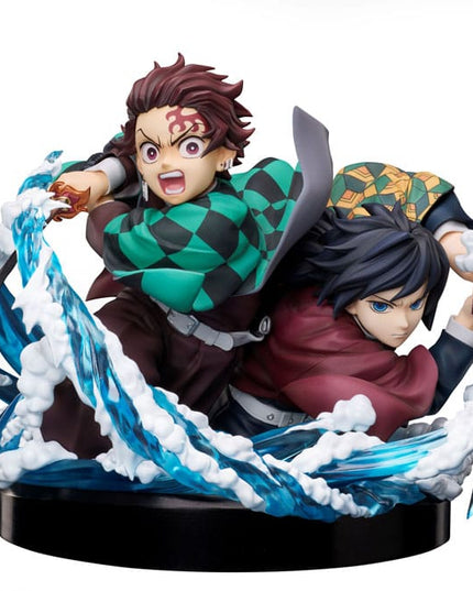 Demon Slayer - Tanjiro & Giyuu PVC Statue 13 cm (ANIPLEX)