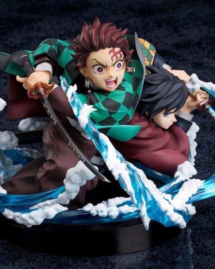 Demon Slayer - Tanjiro & Giyuu PVC Statue 13 cm (ANIPLEX)