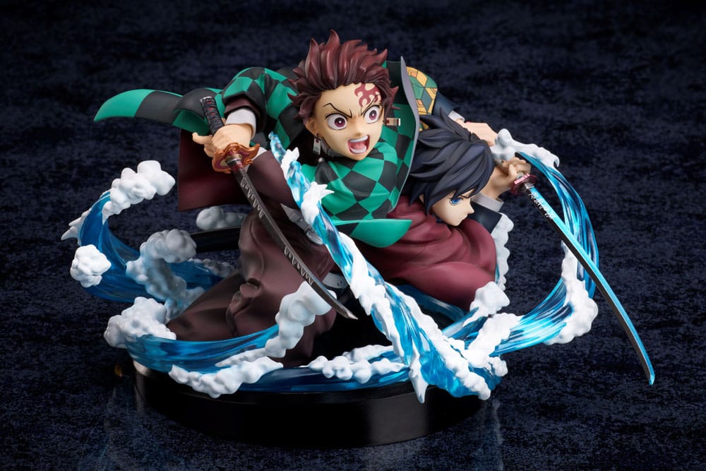 Demon Slayer - Tanjiro & Giyuu PVC Statue 13 cm (ANIPLEX)