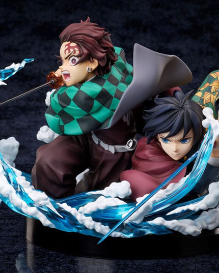 Demon Slayer - Tanjiro & Giyuu PVC Statue 13 cm (ANIPLEX)