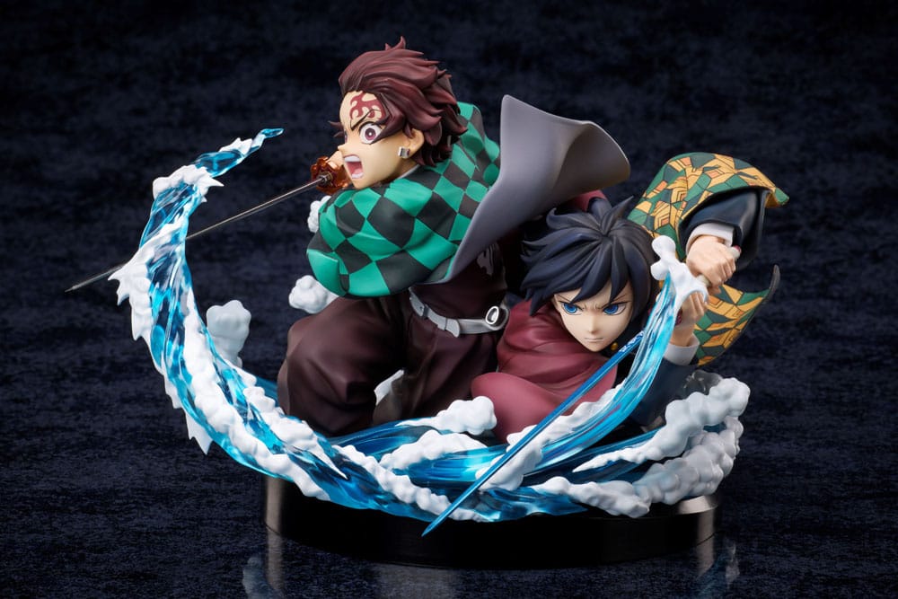 Demon Slayer - Tanjiro & Giyuu PVC Statue 13 cm (ANIPLEX)