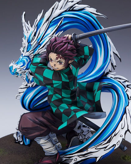 Demon Slayer - Kimetsu no Yaiba Statue - 1/8 Tanjiro Kamado Total Concentration Paint Ver. 19cm (ANIPLEX) - G