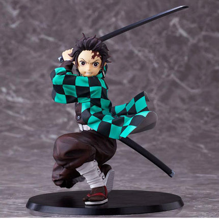 Demon Slayer Kimetsu no Yaiba Statue Tanjiro Kamado (Standard version) 17 cm (ANIPLEX) BOX DAMAGE - G