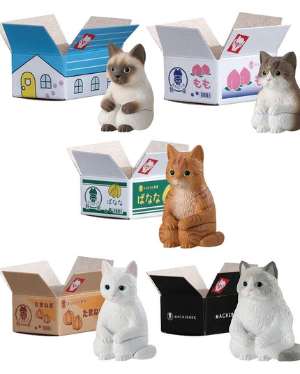 Machiboke Cats Gashapon Blind Packs Mini Figures Wave 1 (BANDAI)