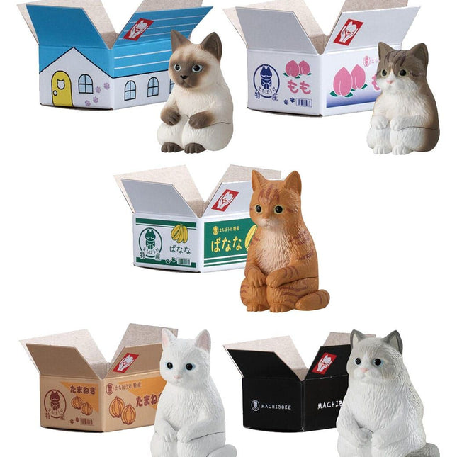Machiboke Cats Gashapon Blind Packs Mini Figures Wave 1 (BANDAI)