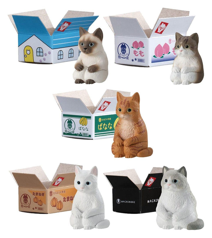 Machiboke Cats Gashapon Blind Packs Mini Figures Wave 1 (BANDAI)