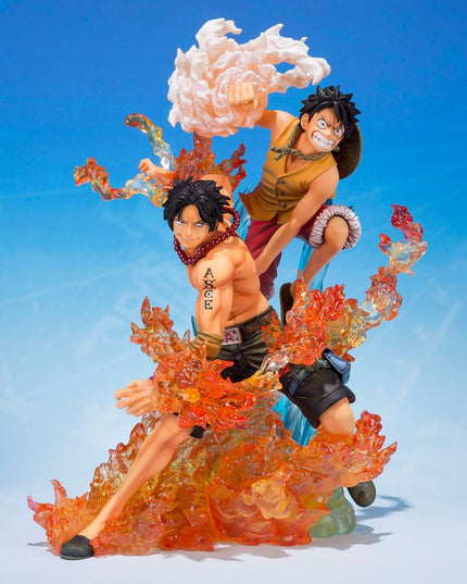 One Piece - Monkey D. Luffy FiguartsZERO PVC Statue Brother's Bond 19cm (TAMASHII NATIONS)