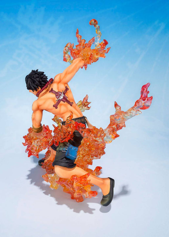 One Piece -  Portgas D. Ace FiguartsZERO PVC Statue Brother's Bond 16cm (TAMASHII NATIONS)