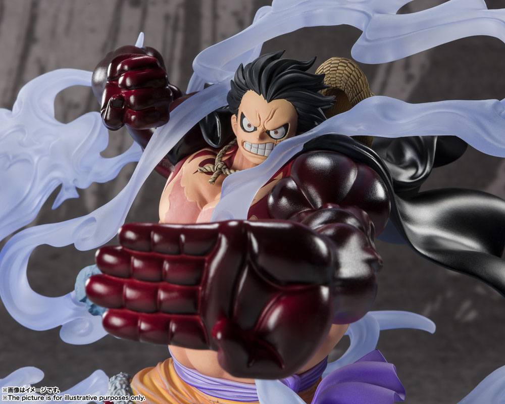 One Piece - Extra Battle Monkey D. Luffy Gear 4 Battle of Monsters on Onigashima FiguartsZERO PVC Statue 21 cm (TAMASHII NATIONS) PREORDER SEPT