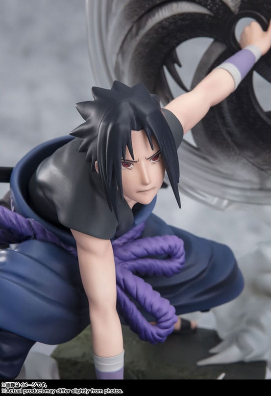 Naruto Shippuden - Sasuke Uchiha -The Light & Dark of the Mangekyo Sharingan- FiguartsZERO Extra Battle PVC Statue 20 cm (TAMASHII NATION)
