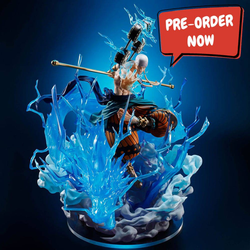 One Piece - Eneru -Sixty Million Volt Lightning Dragon- FiguartsZERO Extra Battle PVC Statue 32 cm (TAMASHII NATIONS) PREORDER APR