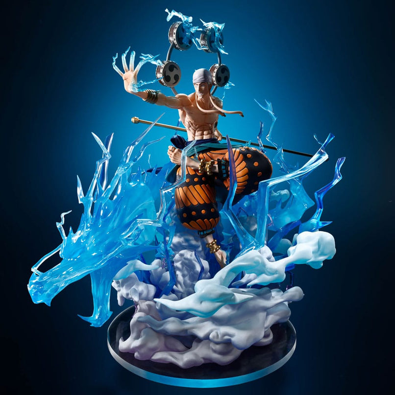 One Piece - Eneru -Sixty Million Volt Lightning Dragon- FiguartsZERO Extra Battle PVC Statue 32 cm (TAMASHII NATIONS) PREORDER APR