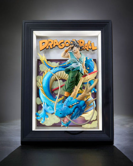 Dragon Ball Z - Son Goku & Dragon Tamashii Art 3D Relief Picture 27 cm (TAMASHII NATIONS) PREORDER DEC