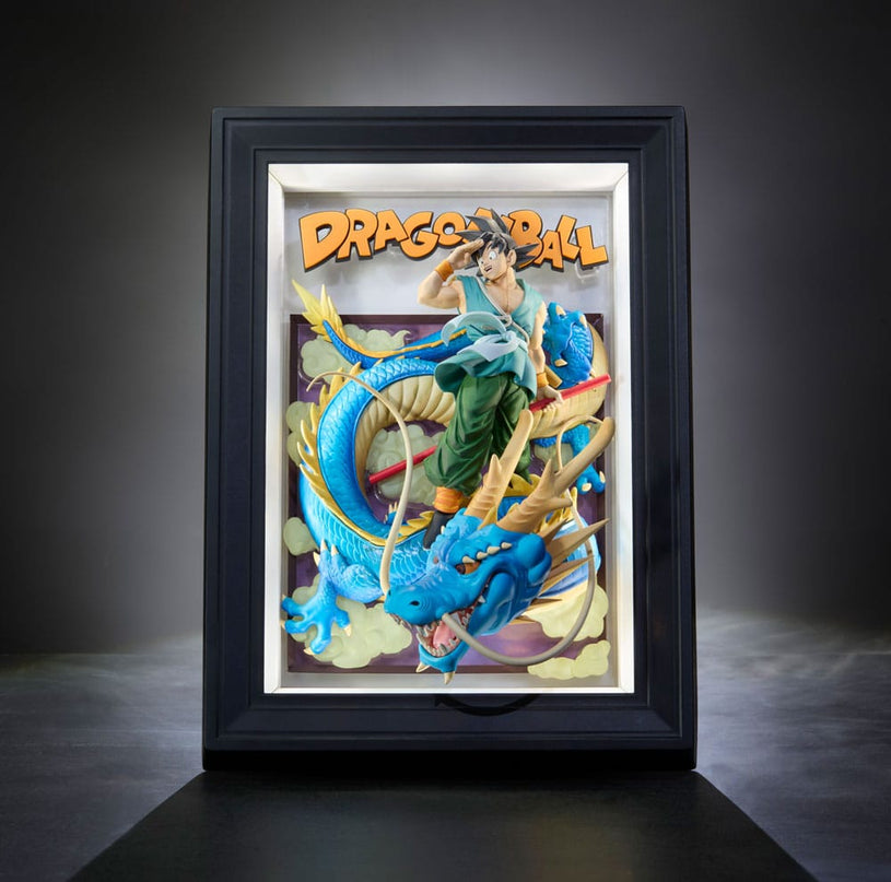 Dragon Ball Z - Son Goku & Dragon Tamashii Art 3D Relief Picture 27 cm (TAMASHII NATIONS) PREORDER DEC