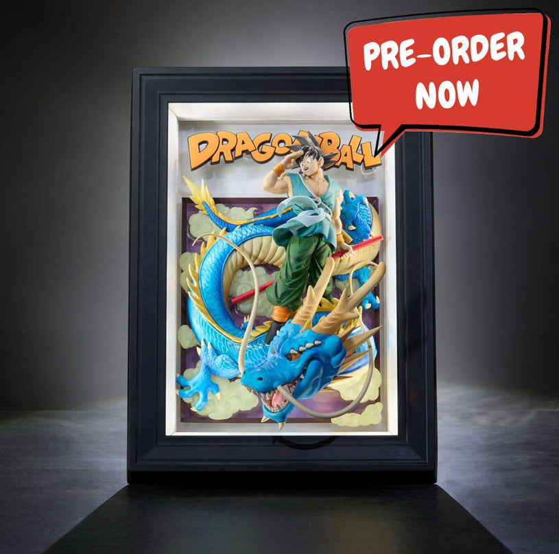 Dragon Ball Z - Son Goku & Dragon Tamashii Art 3D Relief Picture 27 cm (TAMASHII NATIONS) PREORDER DEC