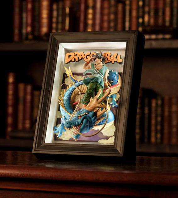 Dragon Ball Z - Son Goku & Dragon Tamashii Art 3D Relief Picture 27 cm (TAMASHII NATIONS) PREORDER DEC
