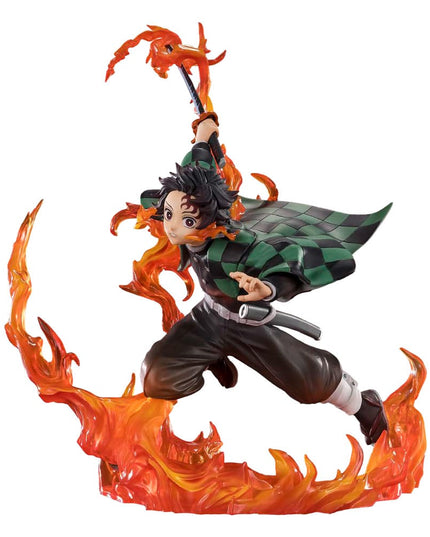 Demon Slayer: Kimetsu no Yaiba - Kamado Tanjiro (Kyojuro Rengoku's Sword Guard Ver.) FiguartsZERO PVC Statue 19 cm (TAMASHII NATIONS) PREORDER NOV
