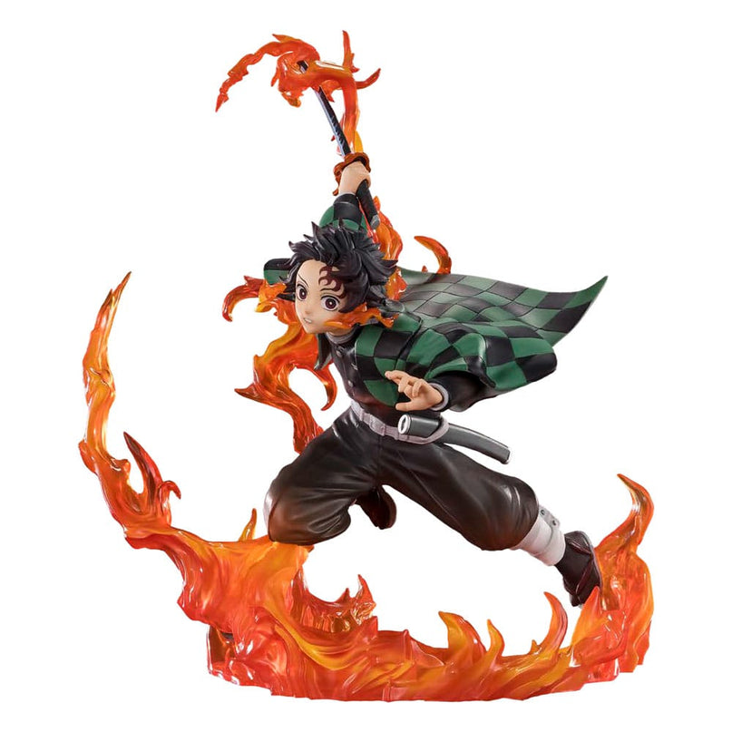 Demon Slayer: Kimetsu no Yaiba - Kamado Tanjiro (Kyojuro Rengoku's Sword Guard Ver.) FiguartsZERO PVC Statue 19 cm (TAMASHII NATIONS) PREORDER NOV
