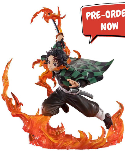 Demon Slayer: Kimetsu no Yaiba - Kamado Tanjiro (Kyojuro Rengoku's Sword Guard Ver.) FiguartsZERO PVC Statue 19 cm (TAMASHII NATIONS) PREORDER NOV