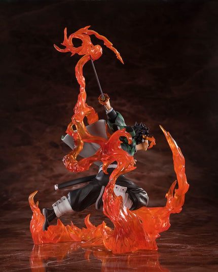 Demon Slayer: Kimetsu no Yaiba - Kamado Tanjiro (Kyojuro Rengoku's Sword Guard Ver.) FiguartsZERO PVC Statue 19 cm (TAMASHII NATIONS) PREORDER NOV