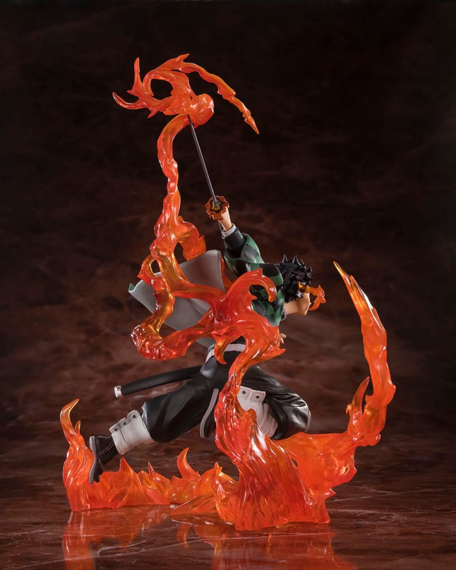 Demon Slayer: Kimetsu no Yaiba - Kamado Tanjiro (Kyojuro Rengoku's Sword Guard Ver.) FiguartsZERO PVC Statue 19 cm (TAMASHII NATIONS) PREORDER NOV