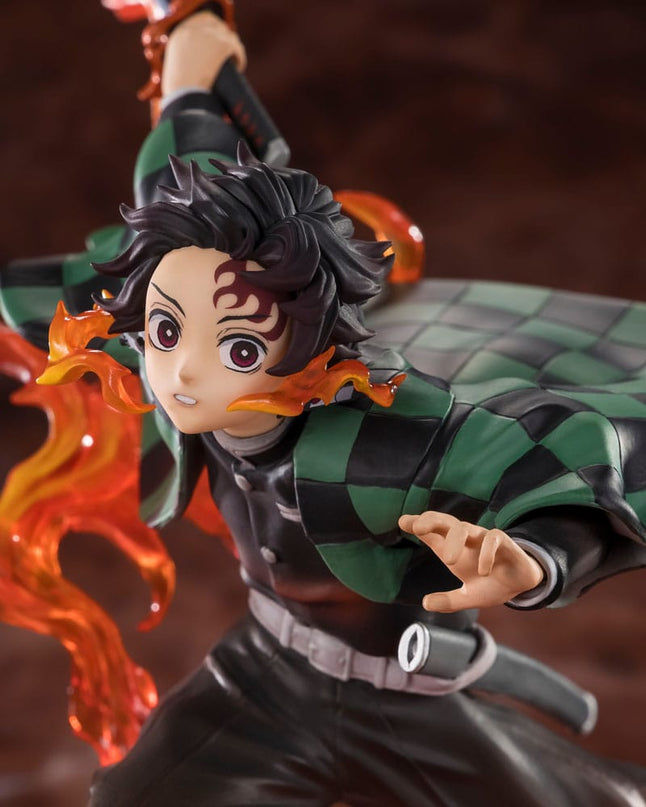 Demon Slayer: Kimetsu no Yaiba - Kamado Tanjiro (Kyojuro Rengoku's Sword Guard Ver.) FiguartsZERO PVC Statue 19 cm (TAMASHII NATIONS) PREORDER NOV
