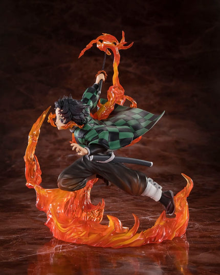 Demon Slayer: Kimetsu no Yaiba - Kamado Tanjiro (Kyojuro Rengoku's Sword Guard Ver.) FiguartsZERO PVC Statue 19 cm (TAMASHII NATIONS) PREORDER NOV