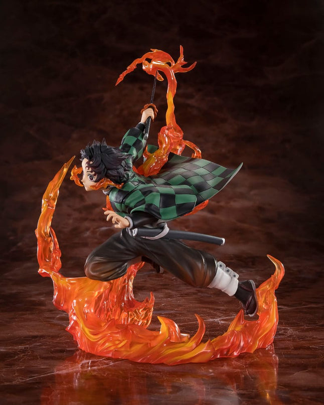 Demon Slayer: Kimetsu no Yaiba - Kamado Tanjiro (Kyojuro Rengoku's Sword Guard Ver.) FiguartsZERO PVC Statue 19 cm (TAMASHII NATIONS) PREORDER NOV