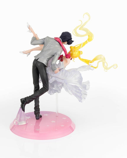 Sailor Moon - Usagi & Tuxedo Mask Moonlight Glow Edition FiguartsZERO Chouette PVC Statue 24 cm (TAMASHII NATIONS) PREORDER FEB