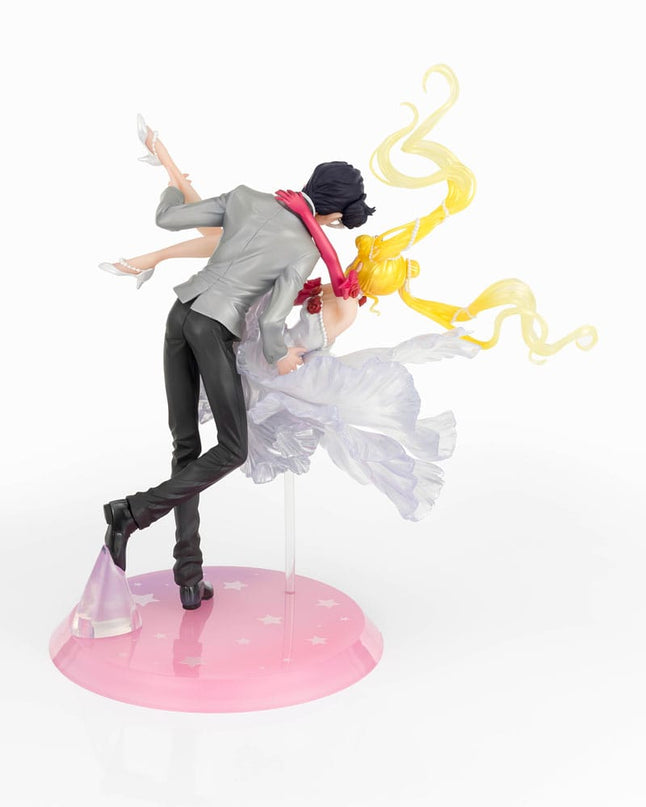Sailor Moon - Usagi & Tuxedo Mask Moonlight Glow Edition FiguartsZERO Chouette PVC Statue 24 cm (TAMASHII NATIONS) PREORDER FEB