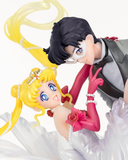 Sailor Moon - Usagi & Tuxedo Mask Moonlight Glow Edition FiguartsZERO Chouette PVC Statue 24 cm (TAMASHII NATIONS) PREORDER FEB