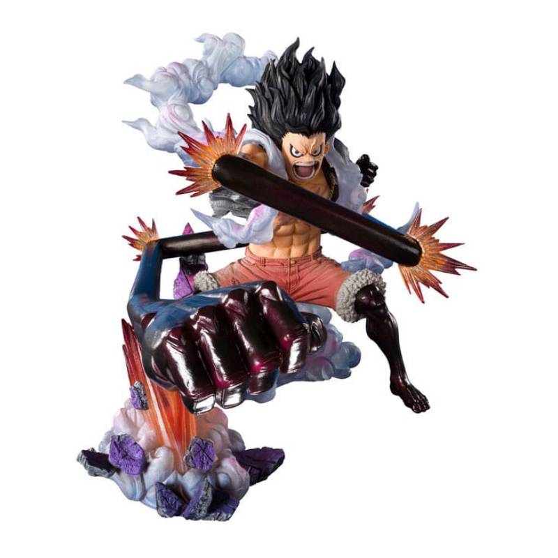 One Piece - Statue Monkey D. Luffy Gear 4 Snake Man King Cobra Figuarts ZERO Extra Battle PVC 21 cm (TAMASHII NATION)